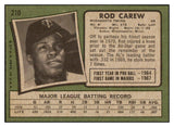 1971 Topps Baseball #210 Rod Carew Twins NR-MT 520862