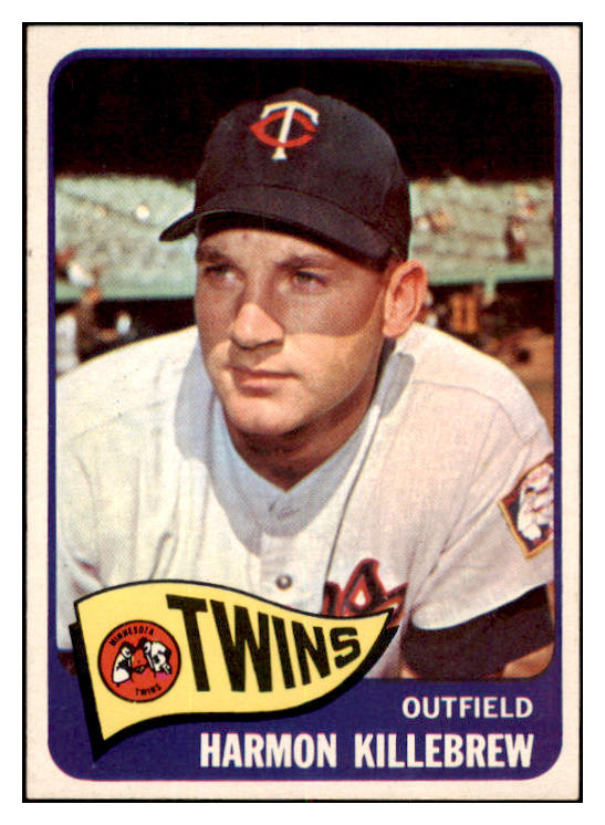 1965 Topps Baseball #400 Harmon Killebrew Twins NR-MT 520866