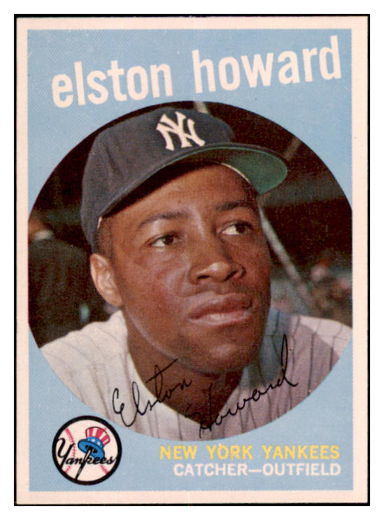 1959 Topps Baseball #395 Elston Howard Yankees NR-MT 520876