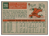 1959 Topps Baseball #295 Billy Martin Indians NR-MT 520878