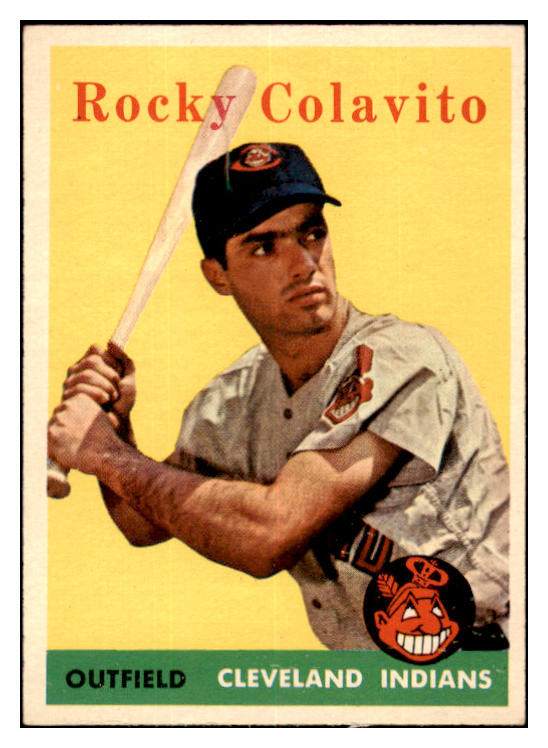 1958 Topps Baseball #368 Rocky Colavito Indians NR-MT 520881