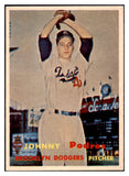 1957 Topps Baseball #277 Johnny Podres Dodgers NR-MT 520884