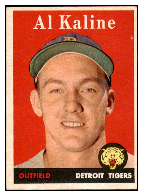 1958 Topps Baseball #070 Al Kaline Tigers EX+ 520891