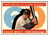 1960 Topps Baseball #565 Roger Maris A.S. Yankees EX-MT 520897