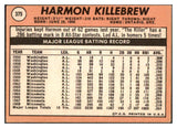 1969 Topps Baseball #375 Harmon Killebrew Twins VG-EX 520903