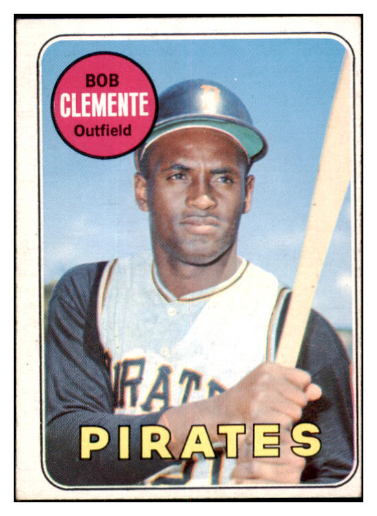 1969 Topps Baseball #050 Roberto Clemente Pirates VG-EX 520904