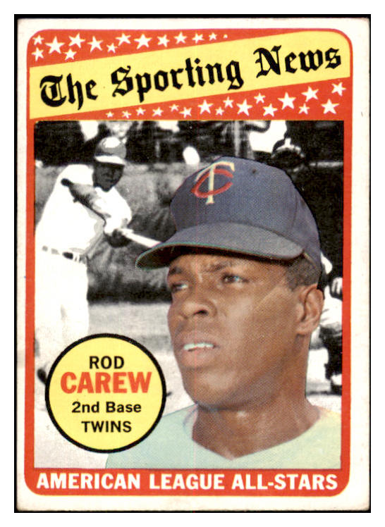 1969 Topps Baseball #419 Rod Carew A.S. Twins VG-EX 520914