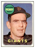 1969 Topps Baseball #485 Gaylord Perry Giants VG-EX 520919