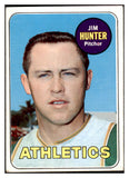 1969 Topps Baseball #235 Catfish Hunter A's VG-EX 520926