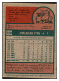 1975 Topps Baseball #500 Nolan Ryan Angels VG 520942