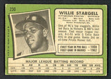 1971 Topps Baseball #230 Willie Stargell Pirates VG 520946