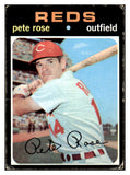 1971 Topps Baseball #100 Pete Rose Reds VG 520947