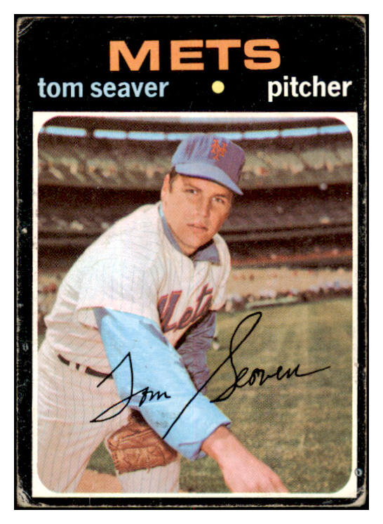 1971 Topps Baseball #160 Tom Seaver Mets VG 520948