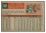 1959 Topps Baseball #180 Yogi Berra Yankees EX-MT 520954