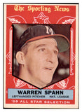 1959 Topps Baseball #571 Warren Spahn A.S. Braves EX 520957