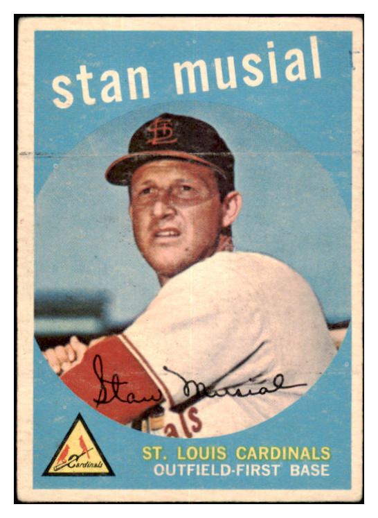 1959 Topps Baseball #150 Stan Musial Cardinals VG-EX 520958