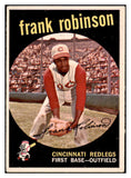 1959 Topps Baseball #435 Frank Robinson Reds VG-EX 520960