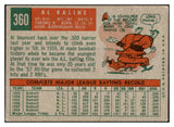 1959 Topps Baseball #360 Al Kaline Tigers VG-EX 520961