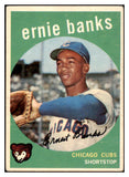 1959 Topps Baseball #350 Ernie Banks Cubs VG-EX 520962