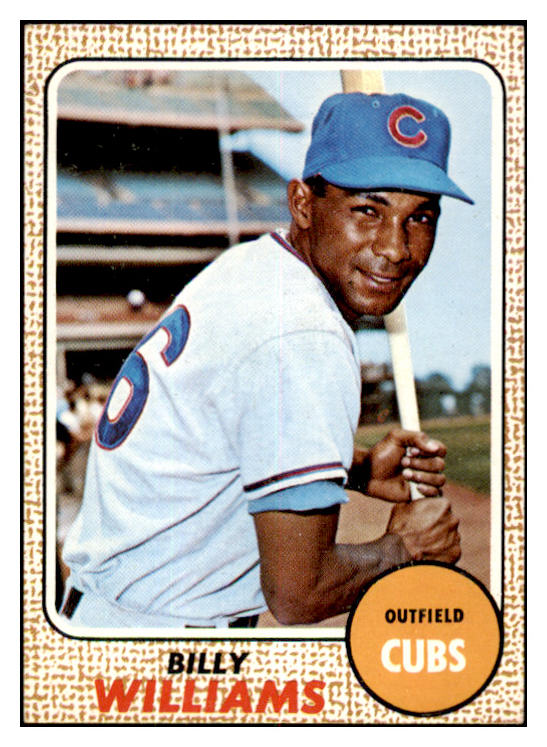 1968 Topps Baseball #037 Billy Williams Cubs EX-MT 520968