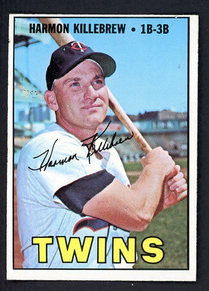 1967 Topps Baseball #460 Harmon Killebrew Twins EX-MT 520970