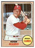 1968 Topps Baseball #330 Roger Maris Cardinals EX-MT 520973