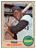 1968 Topps Baseball #290 Willie McCovey Giants EX-MT 520974