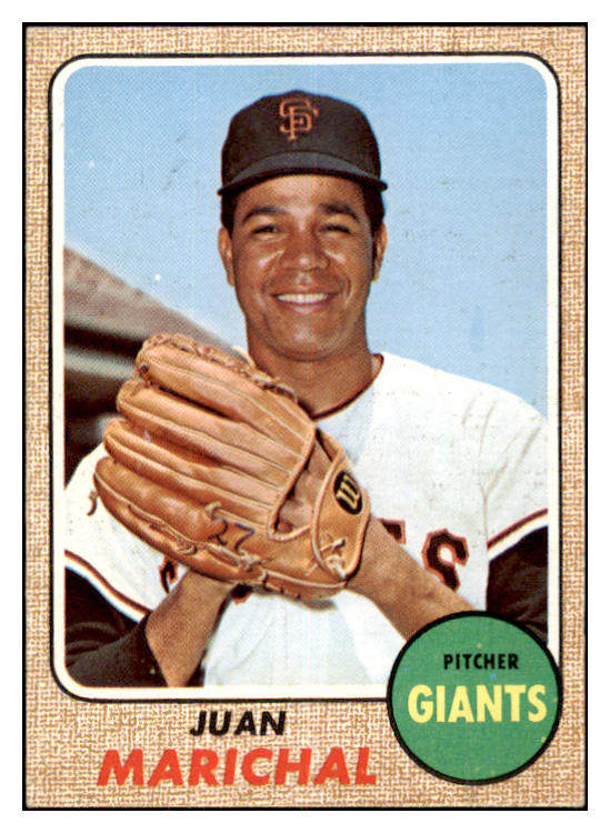 1968 Topps Baseball #205 Juan Marichal Giants EX-MT 520976