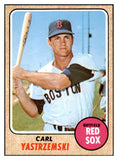 1968 Topps Baseball #250 Carl Yastrzemski Red Sox EX 520981