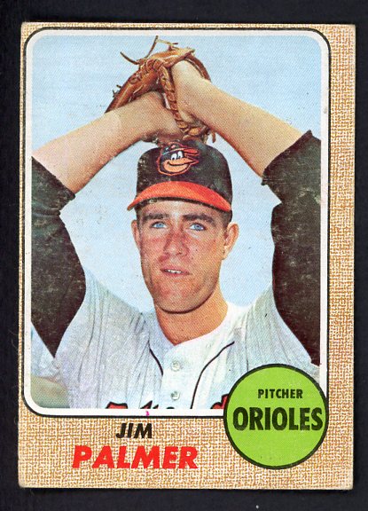 1968 Topps Baseball #575 Jim Palmer Orioles VG-EX 520985