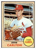 1968 Topps Baseball #408 Steve Carlton Cardinals VG-EX 520986