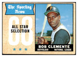 1968 Topps Baseball #374 Roberto Clemente A.S. Pirates VG-EX 520988