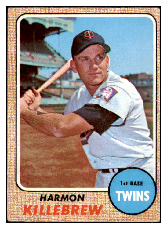 1968 Topps Baseball #220 Harmon Killebrew Twins VG-EX 520989