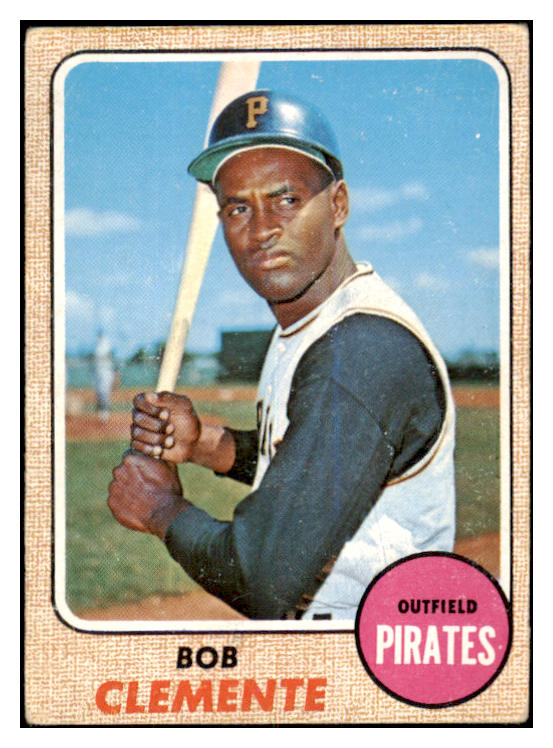 1968 Topps Baseball #150 Roberto Clemente Pirates VG-EX 520990