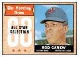 1968 Topps Baseball #363 Rod Carew A.S. Twins VG-EX 520991