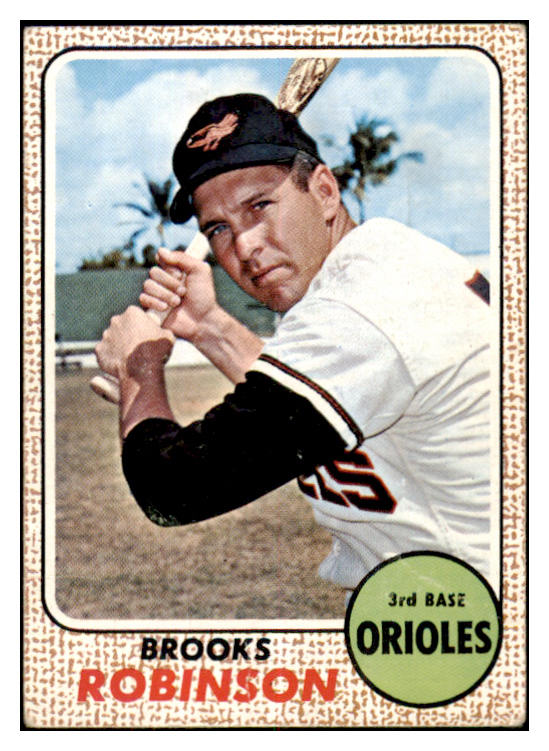 1968 Topps Baseball #020 Brooks Robinson Orioles VG-EX 520996