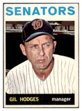 1964 Topps Baseball #547 Gil Hodges Senators VG-EX 520999