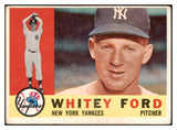 1960 Topps Baseball #035 Whitey Ford Yankees VG-EX 521011