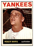 1964 Topps Baseball #225 Roger Maris Yankees EX 521027