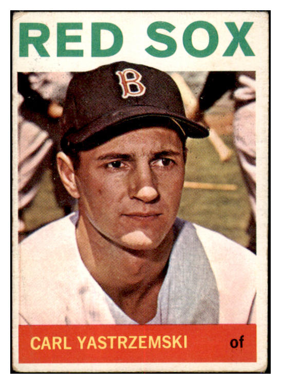 1964 Topps Baseball #210 Carl Yastrzemski Red Sox VG 521031