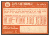 1964 Topps Baseball #210 Carl Yastrzemski Red Sox VG 521031