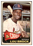 1965 Topps Baseball #540 Lou Brock Cardinals VG 521035