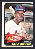 1965 Topps Baseball #540 Lou Brock Cardinals VG 521036