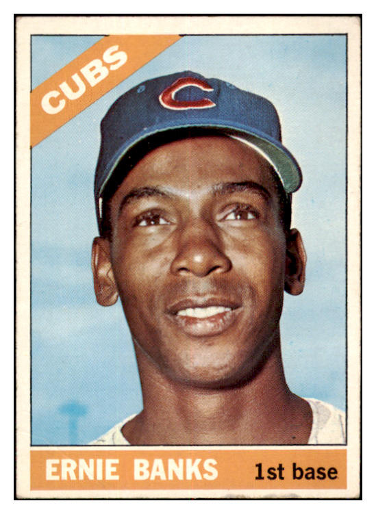 1966 Topps Baseball #110 Ernie Banks Cubs VG-EX 521040