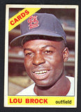 1966 Topps Baseball #125 Lou Brock Cardinals VG-EX 521042