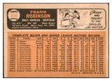 1966 Topps Baseball #310 Frank Robinson Orioles VG-EX 521043