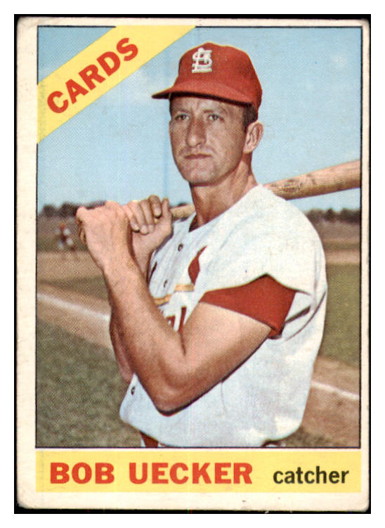 1966 Topps Baseball #091 Bob Uecker Cardinals VG No Trade 521044