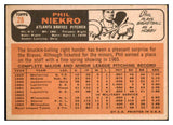 1966 Topps Baseball #028 Phil Niekro Braves EX 521048