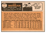 1966 Topps Baseball #195 Joe Morgan Astros EX 521049