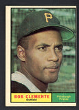 1961 Topps Baseball #388 Roberto Clemente Pirates VG-EX 521054